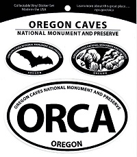   Sticker - 3 Part Oregon Caves